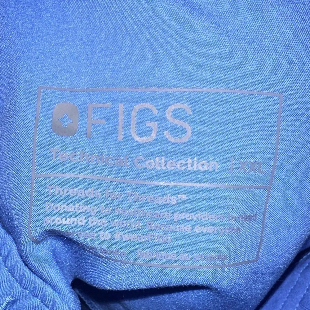 NWT FIGS men’s blue jogger tansen scrub pants XXL medical uniform nurse doctor